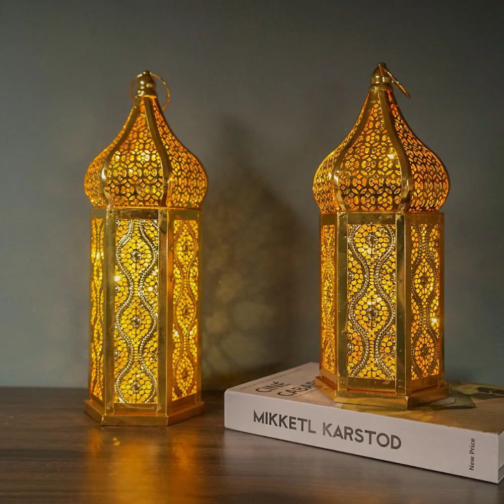 Islamic Style LED Lantern- moderate size