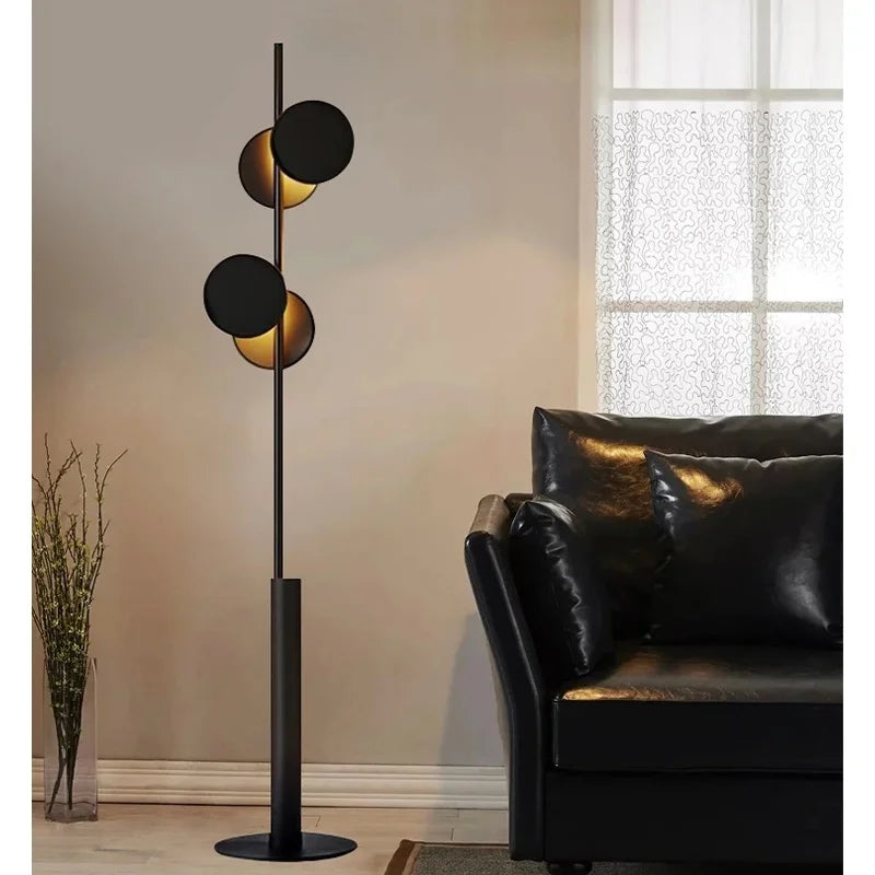Modern Premium Black Led Floor Lamp