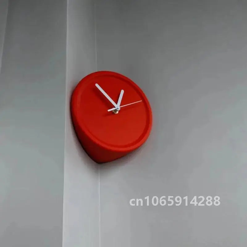8 Inch Corner Wall Clocks Minimalist