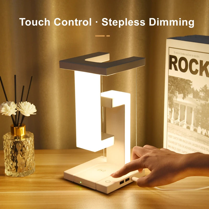 Floating Lamp with Detachable Wireless Charger