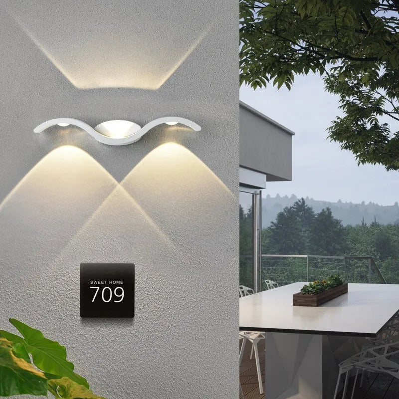 LED Wall Light Garden Lamp IP65 Outdoor Waterproof
