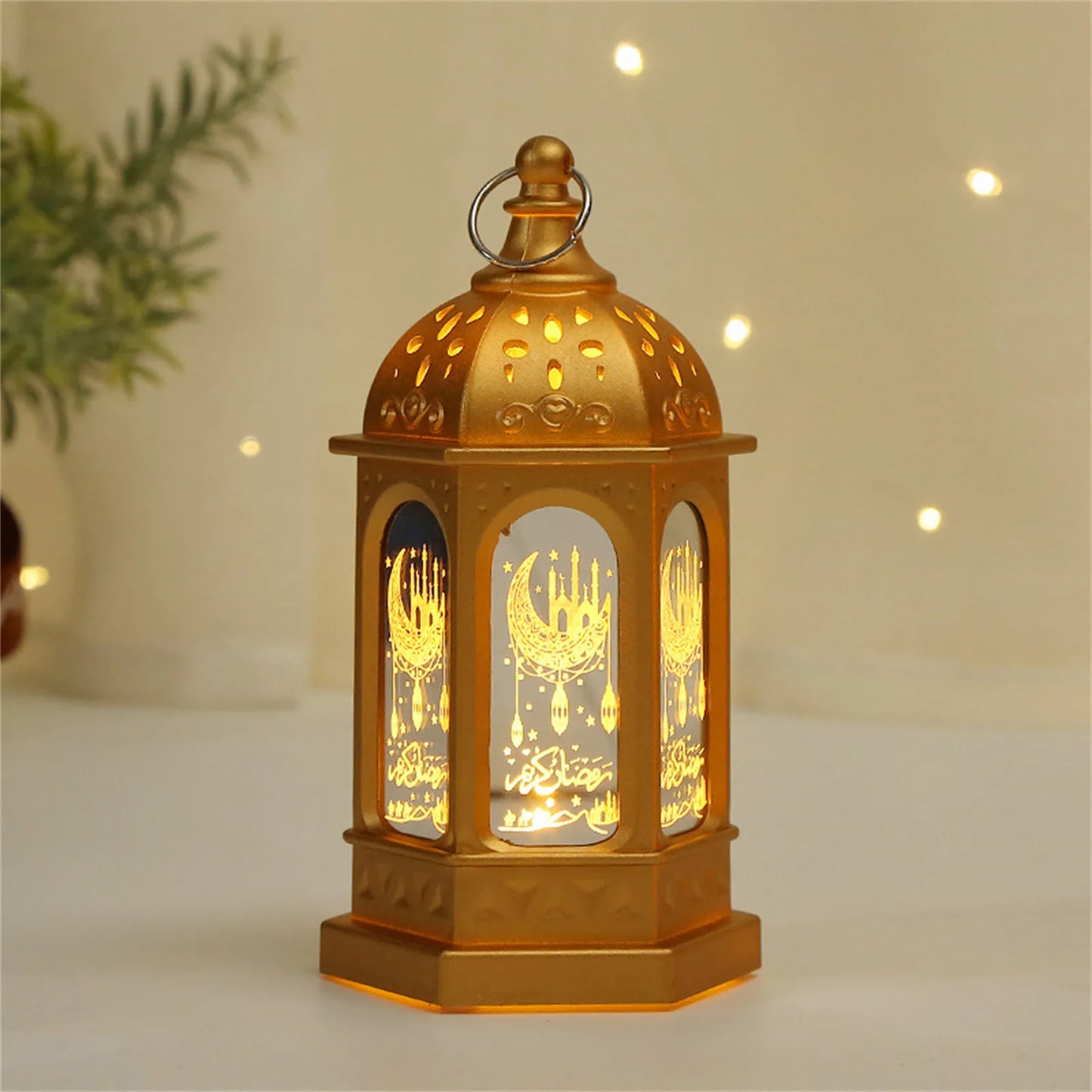 Islamic Style LED Decorative Lantern- Small