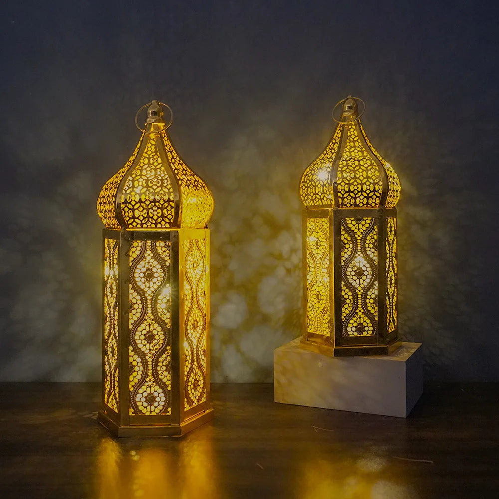 Islamic Style LED Lantern- moderate size