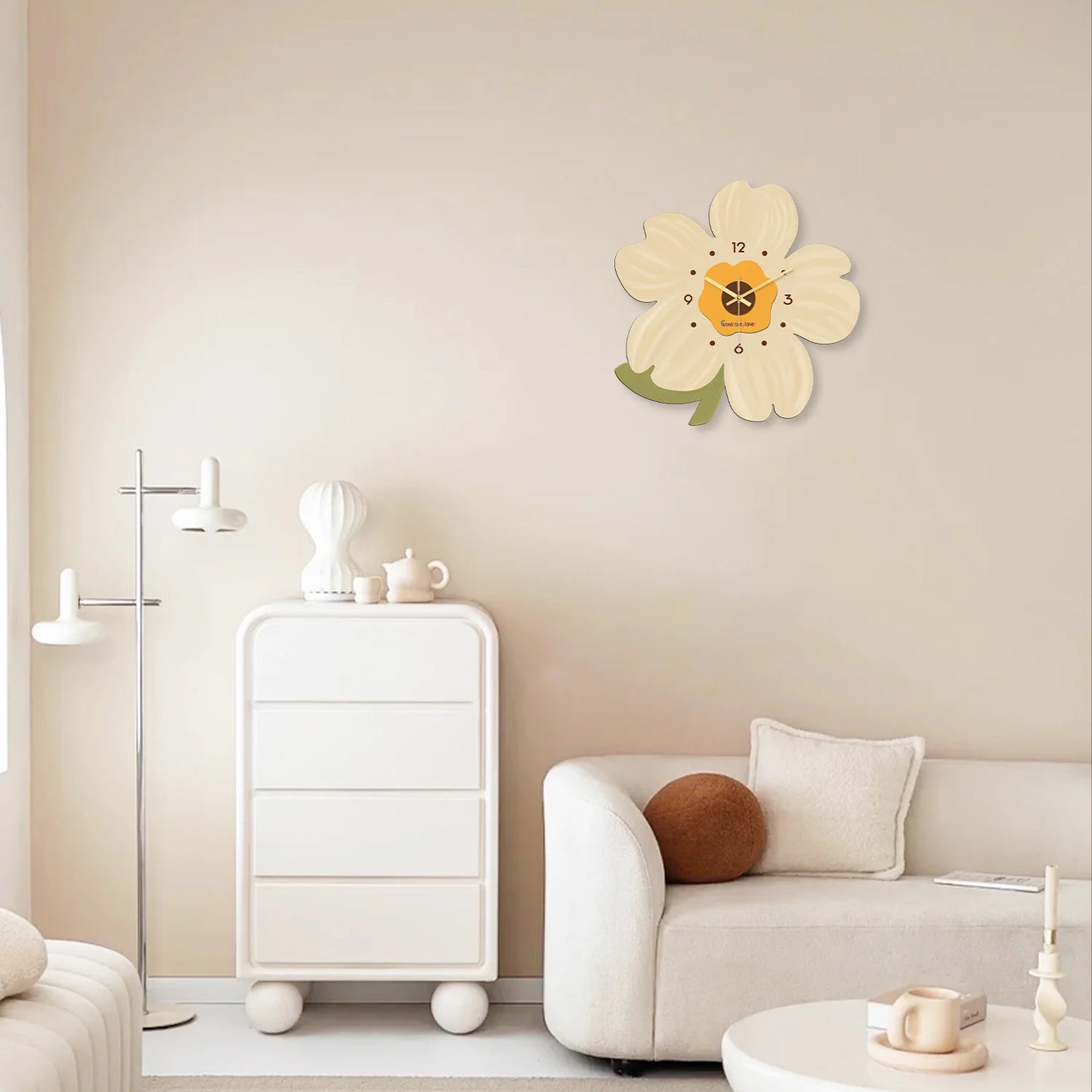 Modern Creative Flower Style Wall Clock