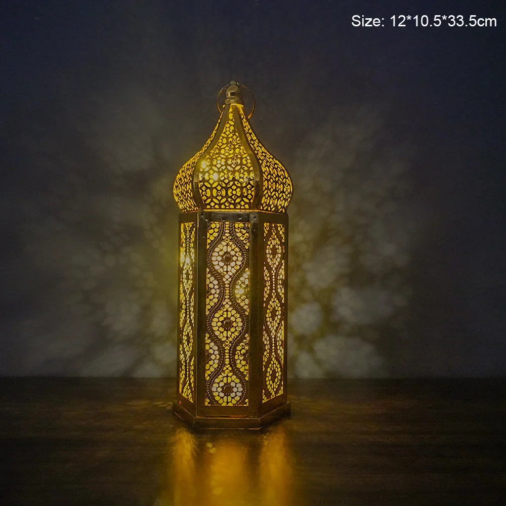Islamic Style LED Lantern- moderate size