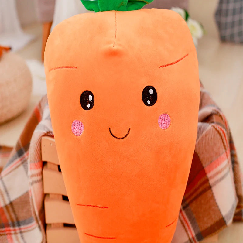 Creative Cotton Stuffed Carrot Theme Stuffed Soft Pillow