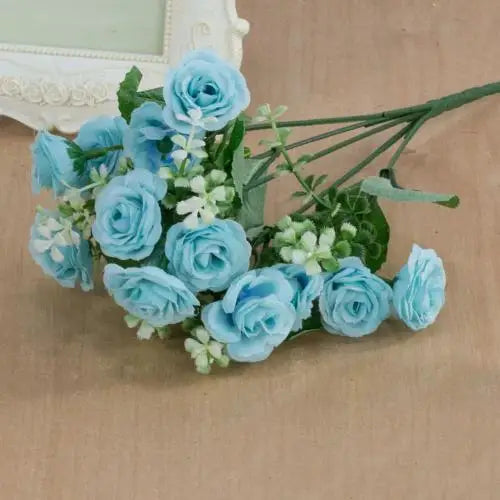 15Heads Artificial Rose Flower Bouquet