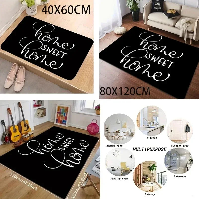 Cosmic Black Hole Style Floor Carpet
