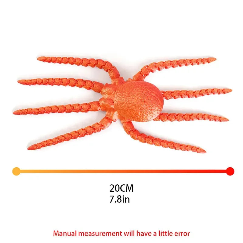 3D Printed Octopus Figurine with Flexible Joints