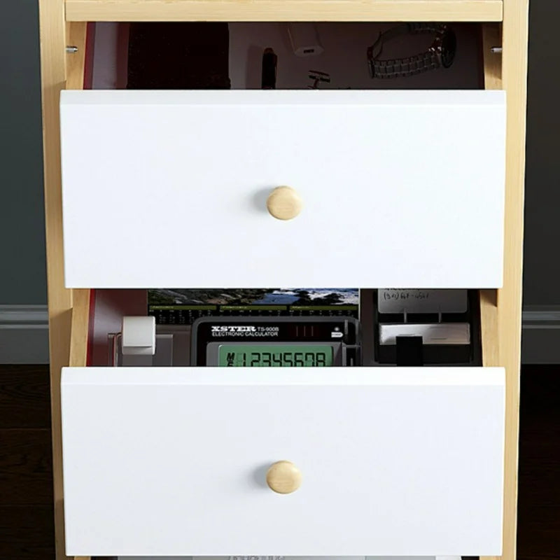 Wooden Mini Bedside Table with Drawer