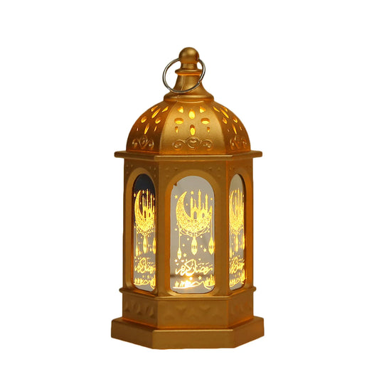 Islamic Style LED Decorative Lantern- Small