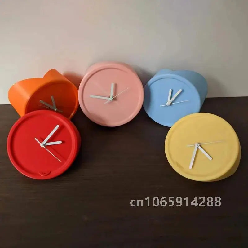 8 Inch Corner Wall Clocks Minimalist