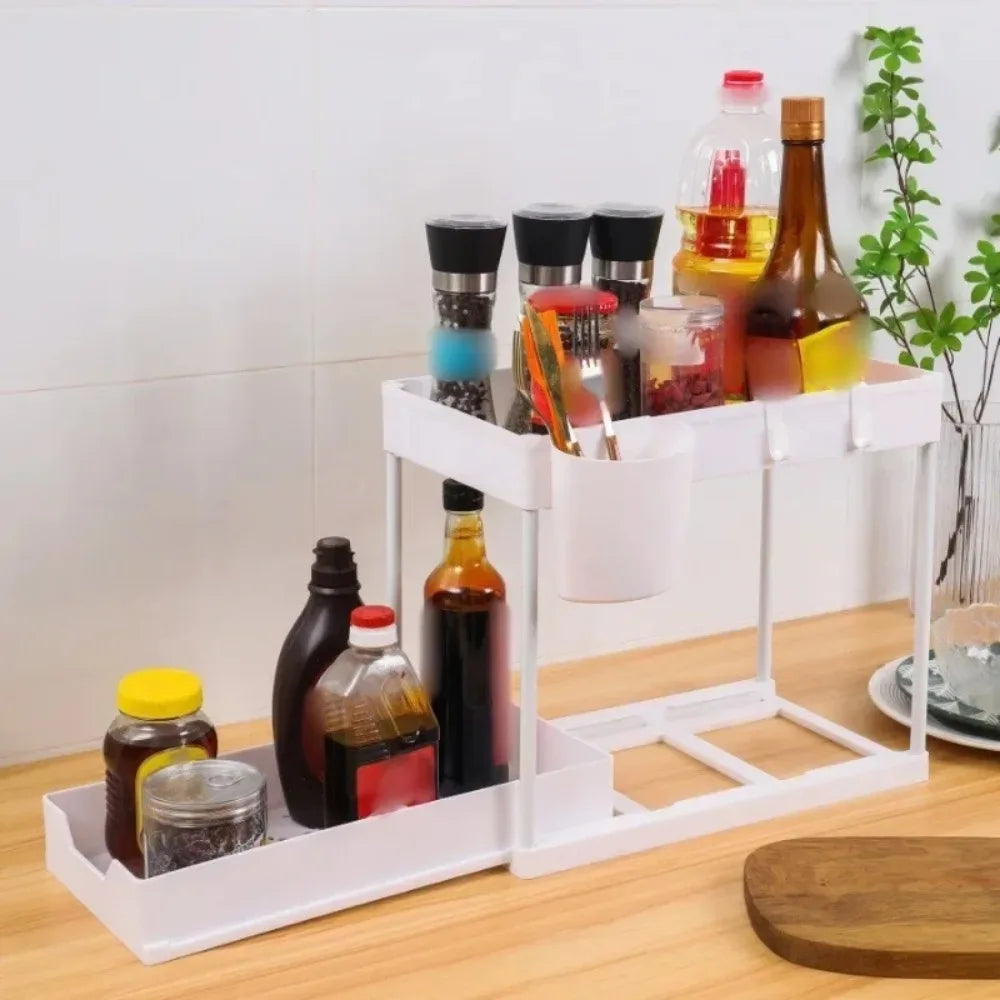 Kitchen Desktop Storage Rack