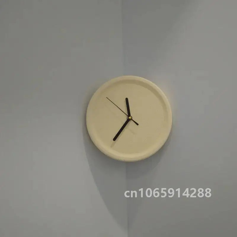 8 Inch Corner Wall Clocks Minimalist