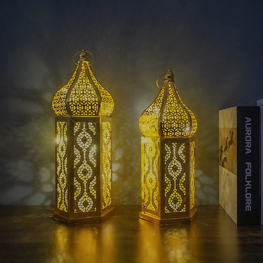 Islamic Style LED Lantern- moderate size