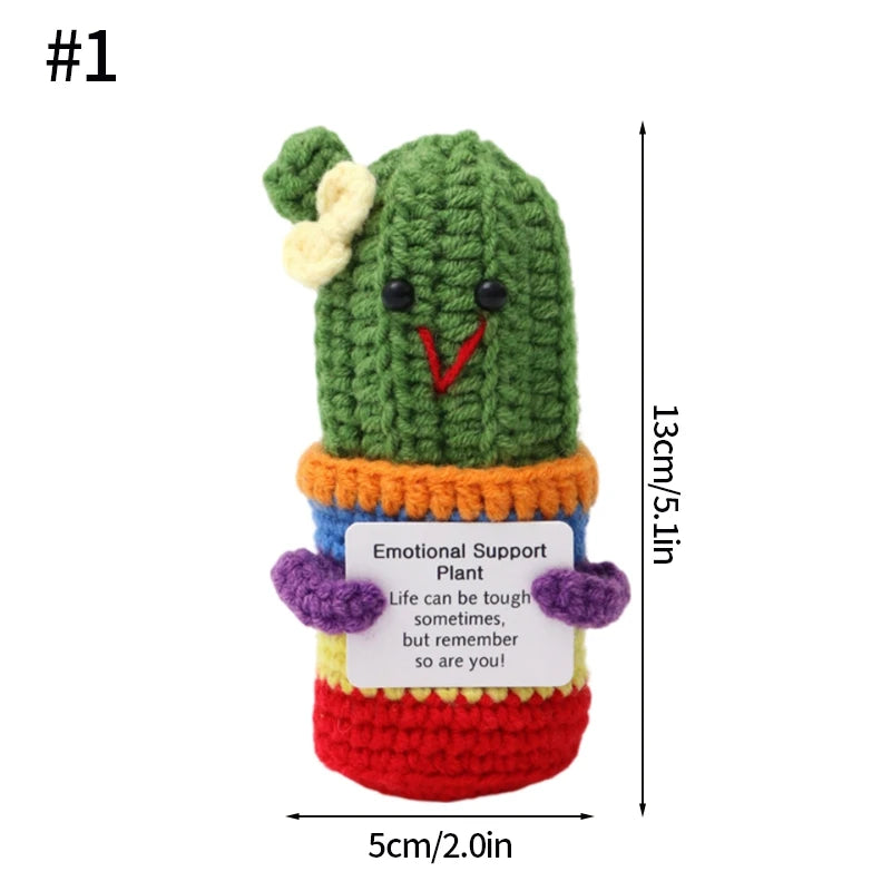 Handmade Crochet Potted Toy Decors