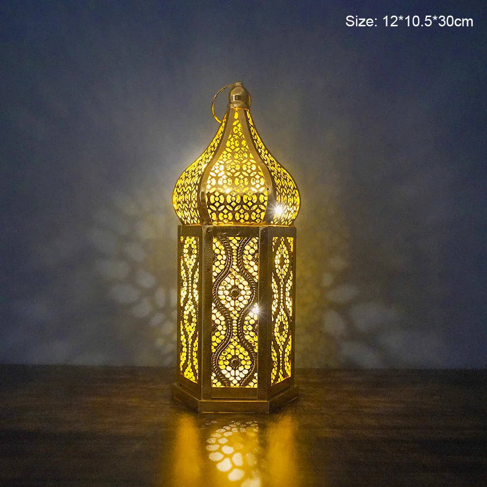 Islamic Style LED Lantern- moderate size