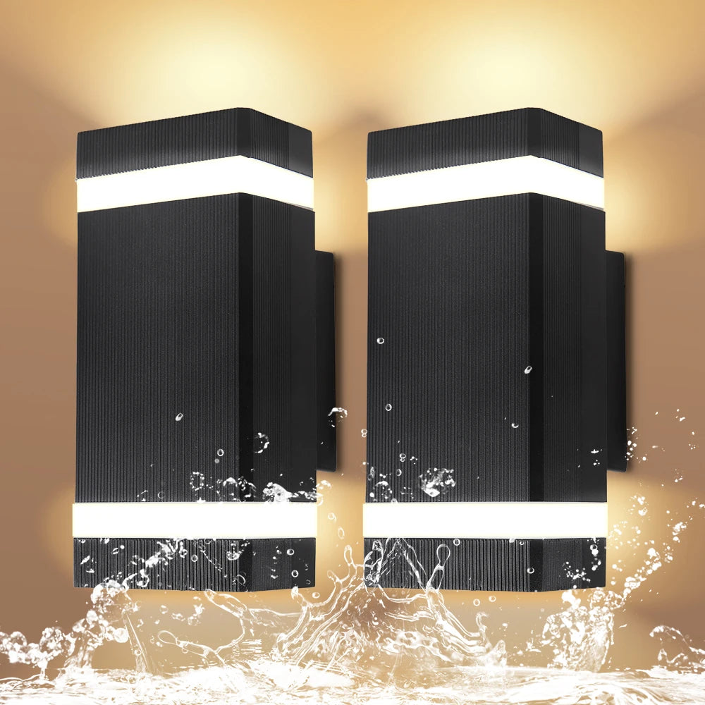 Wall Lamp Outdoor Led Lights Waterproof Up Down IP65
