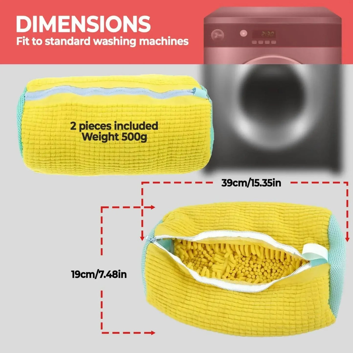 Machine Washing Shoes Bags