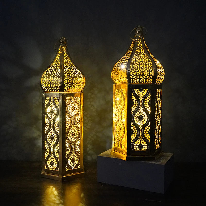 Islamic Style LED Lantern- moderate size
