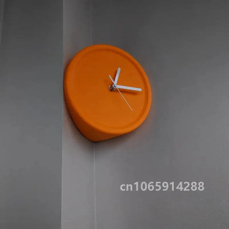 8 Inch Corner Wall Clocks Minimalist