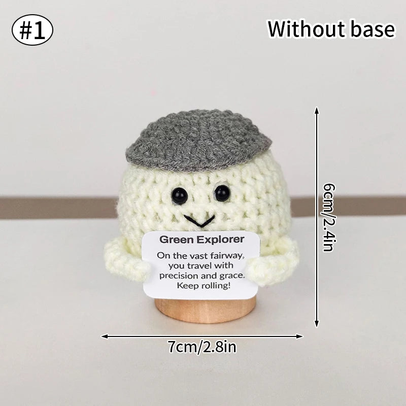 Handmade Crochet Potted Toy Decors