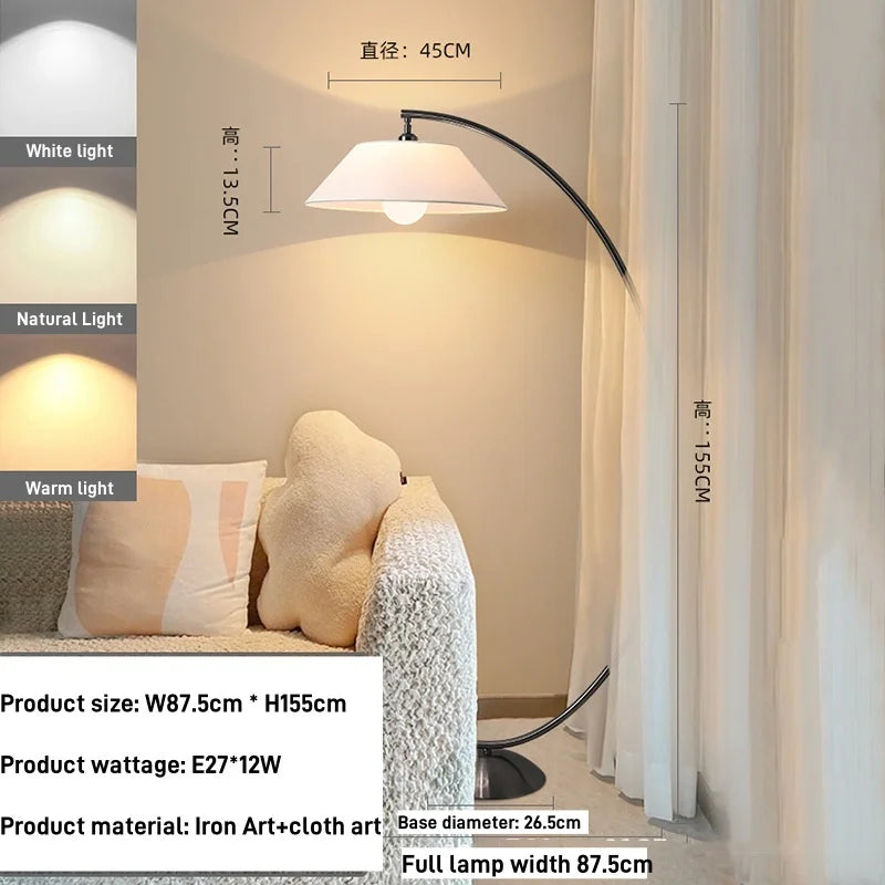 Luxury Sofa Side Floor Lamp