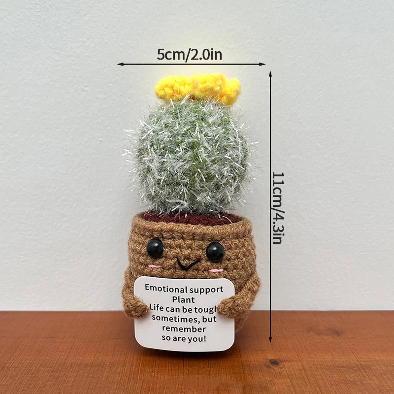 Handmade Crochet Potted Toy Decors