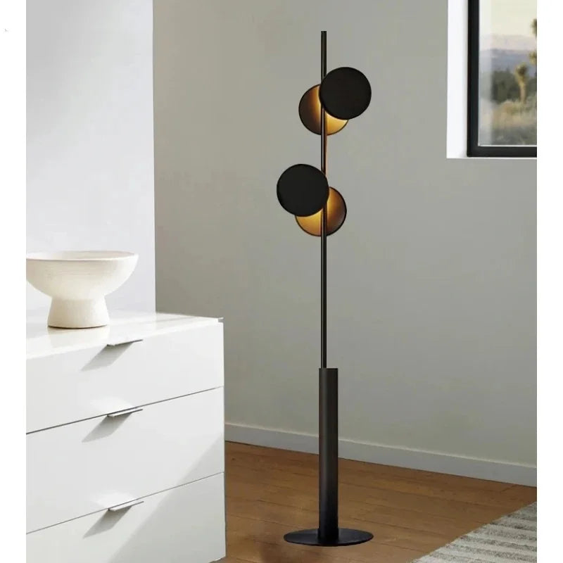 Modern Premium Black Led Floor Lamp