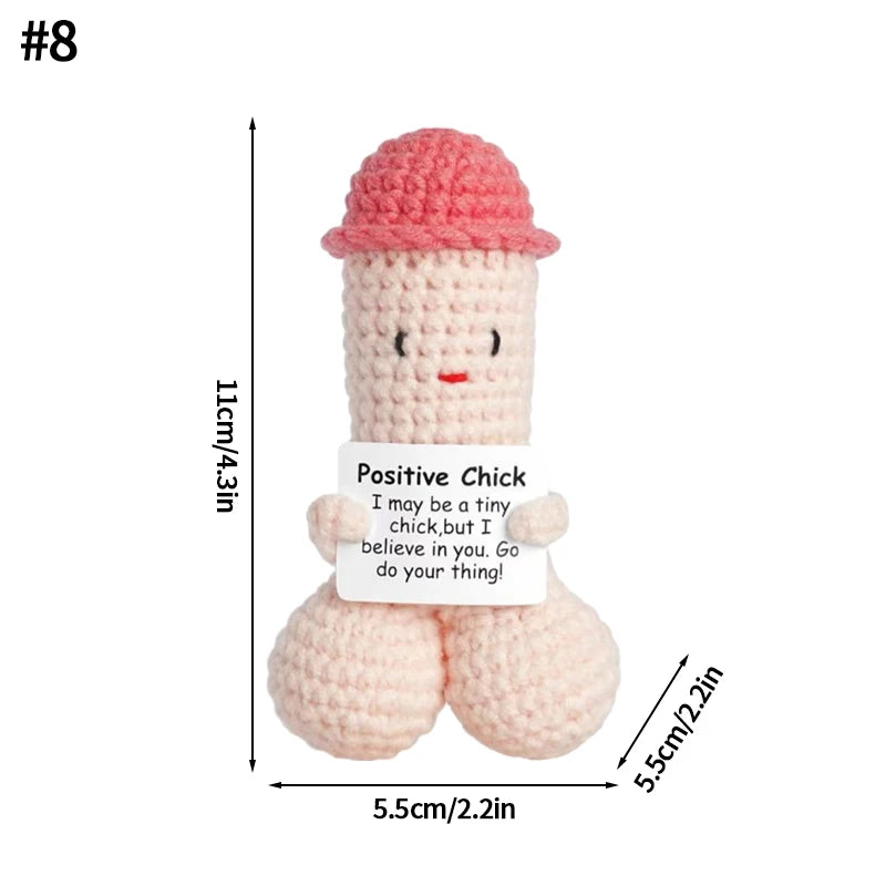 Handmade Crochet Potted Toy Decors