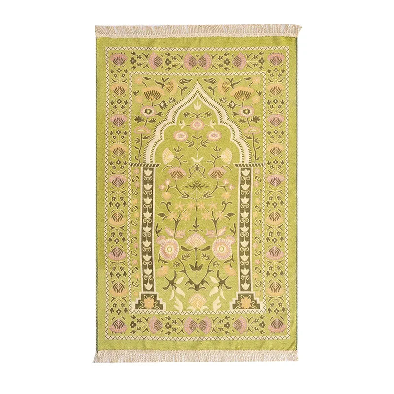 Islamic Worship Carpet Mat (miṣallā) (مِصَلّى / سجادة صلاة)