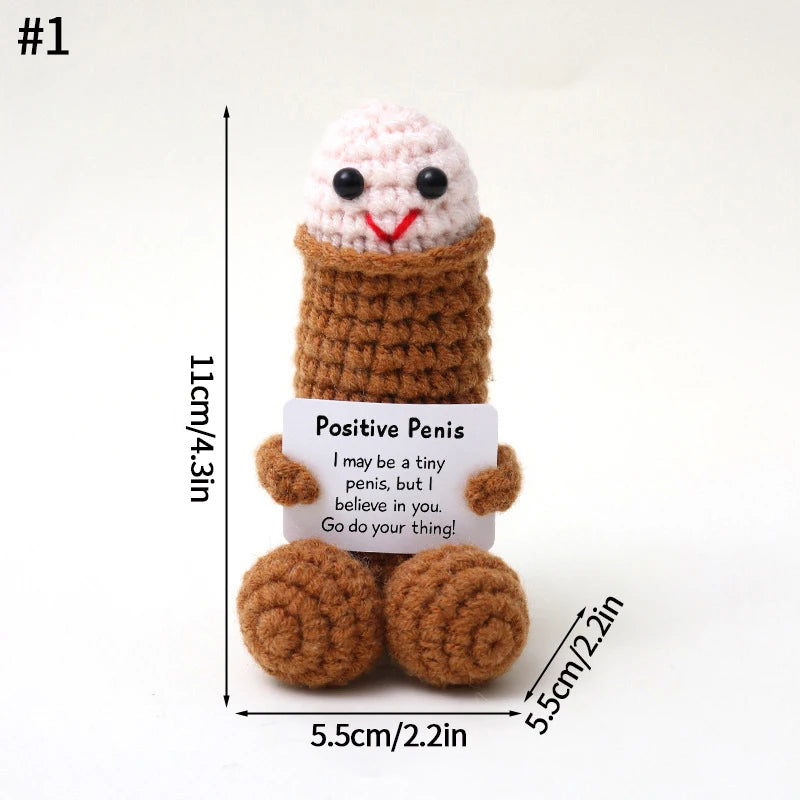 Handmade Crochet Potted Toy Decors
