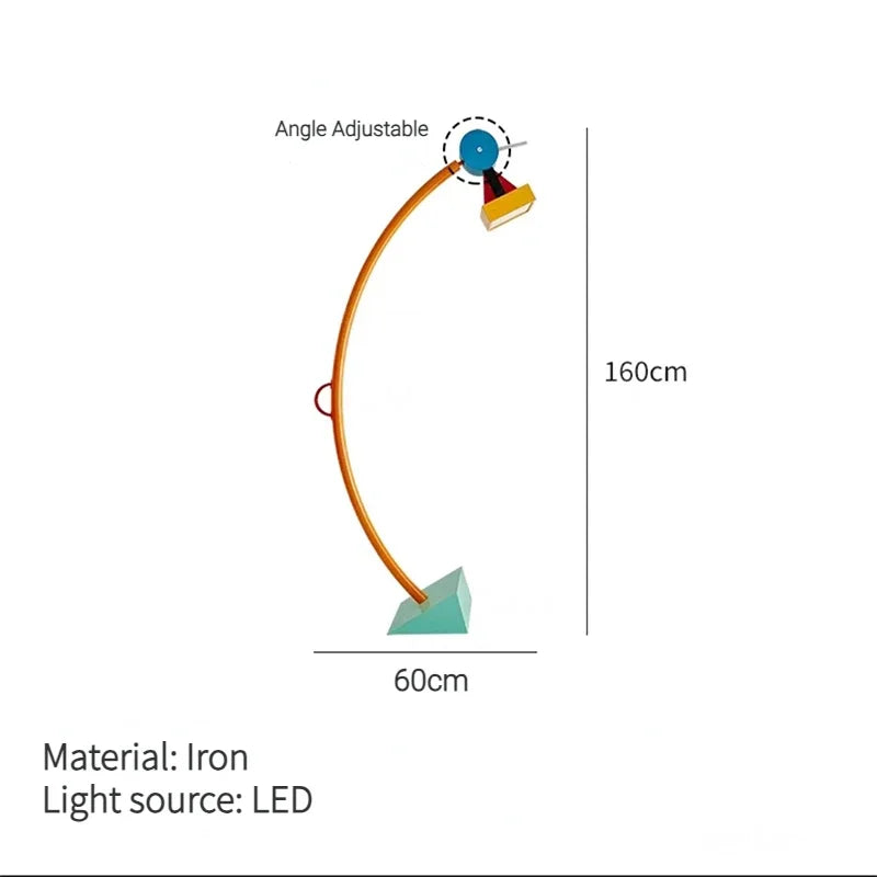 Artistic LED Floor Lamp for Kid's Room