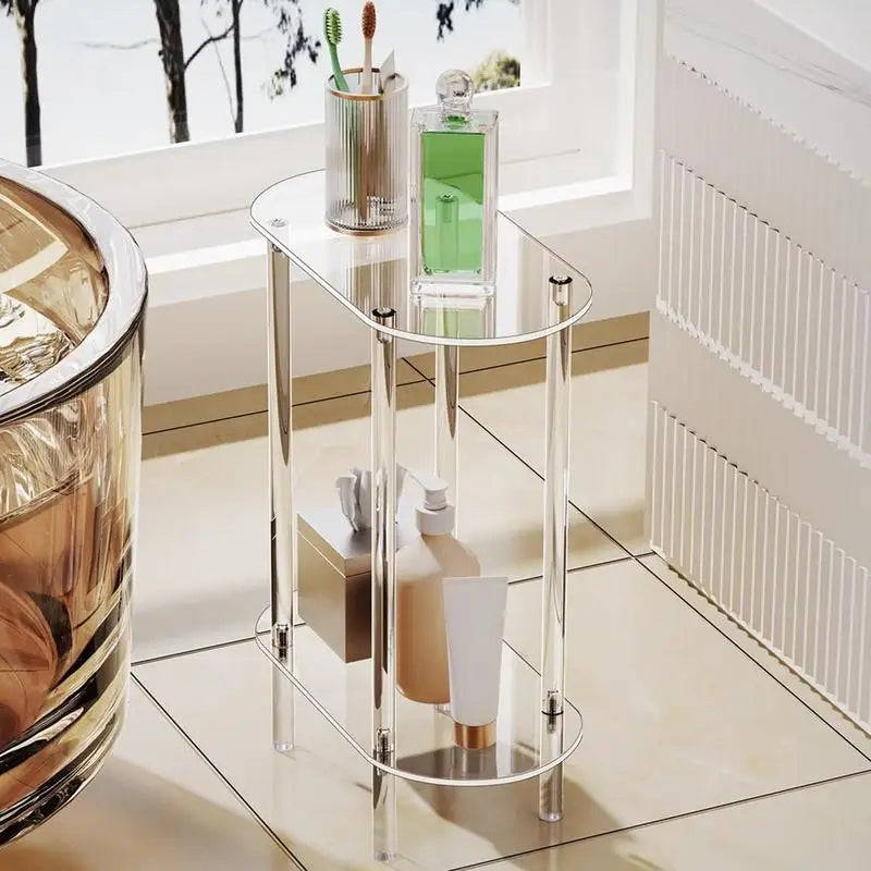 Sofa Side Table Side Transparent Design