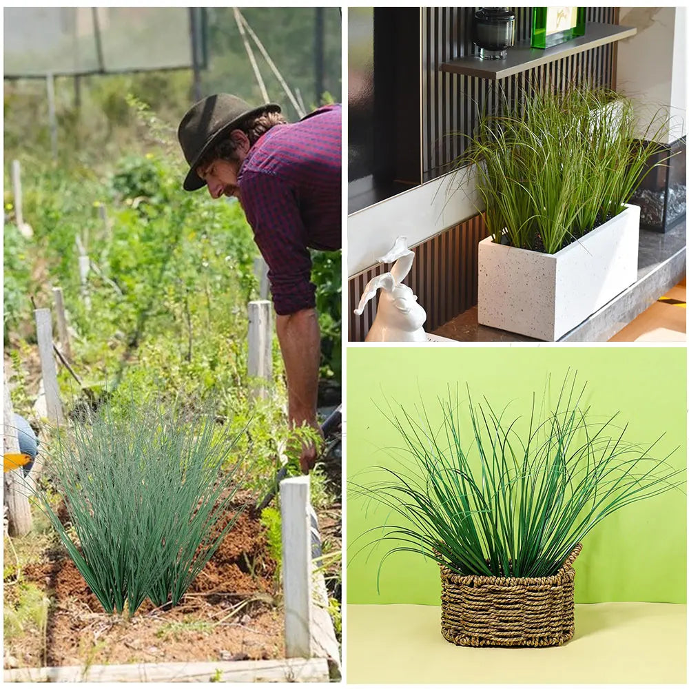 Artificial Onion Grass for Home Decor