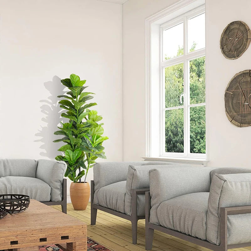 3.9FT Artificial Tropical Tree for Decor